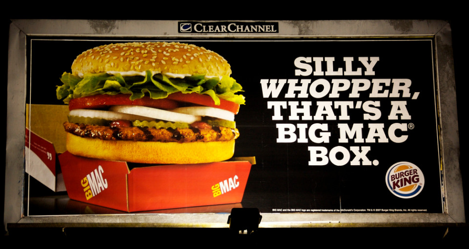 BurgerKingvsMcDonaldsBillboard Hispotion
