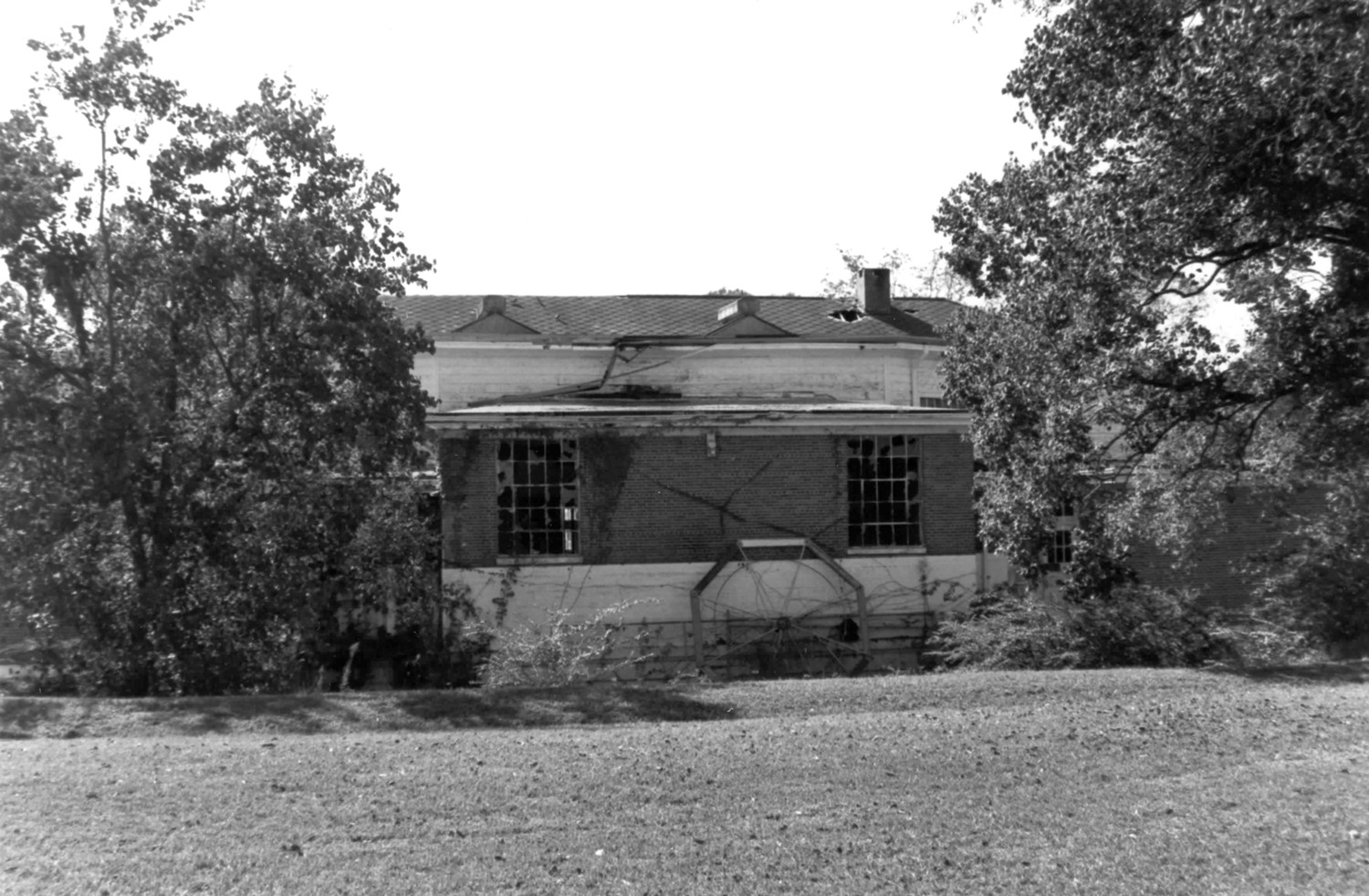 Clinton High School 1938 building, Clinton Louisiana