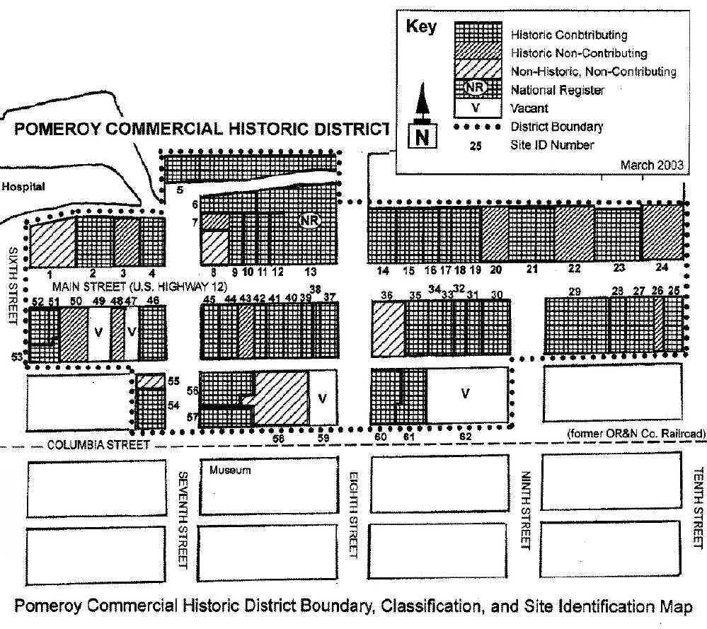 2600 Pomeroy Road Dc Map Pomeroy Historic District Listing by Map