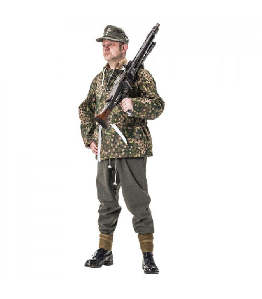 WW2 German Pea Dot camouflage Winter m43 Parka The History Bunker Ltd