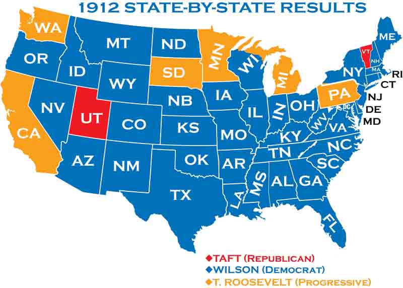 1912 Presidential Elections