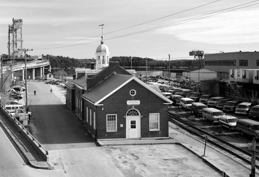 Bath Railroad Station, 15 Commercial Street, Bath, Sagadahoc County, ME