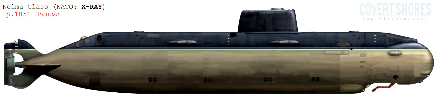 H I Sutton - Covert Shores