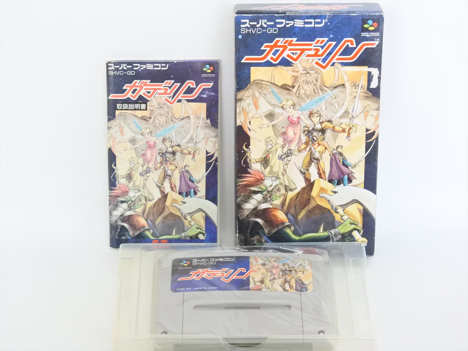GD LEEN Ref/ccc Super Nintendo Gdleen Gadurin Japan Boxed Game