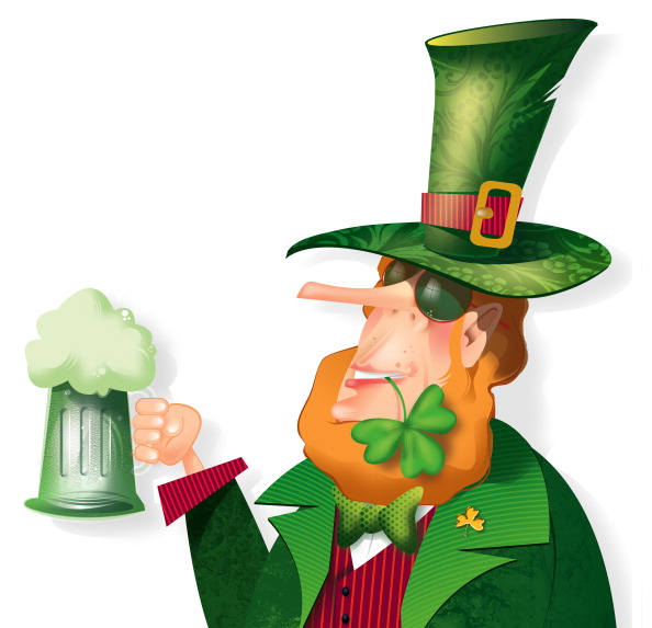 What Does A Leprechaun Call A Tall Happy Man Wearing Green at Rodney