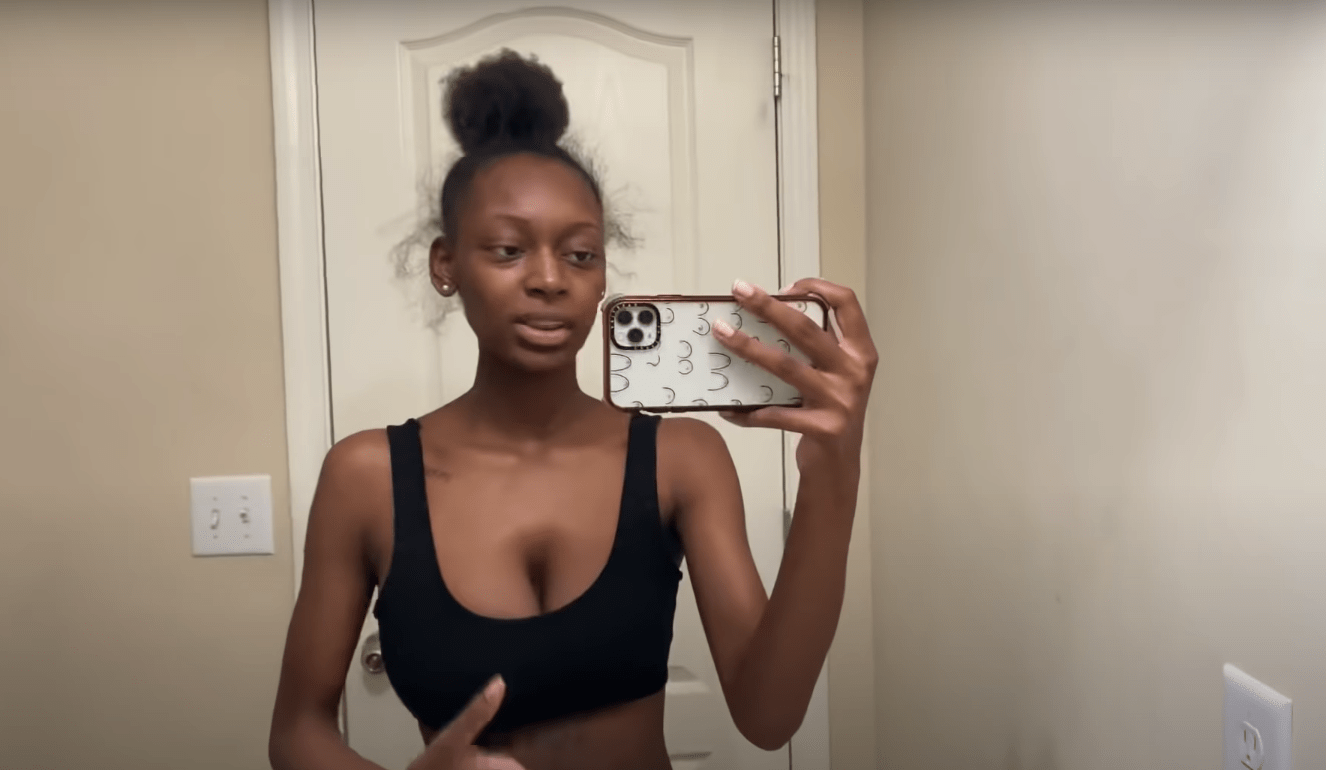 Kayla Nicole shares her stomach after baby Instagram removes image!