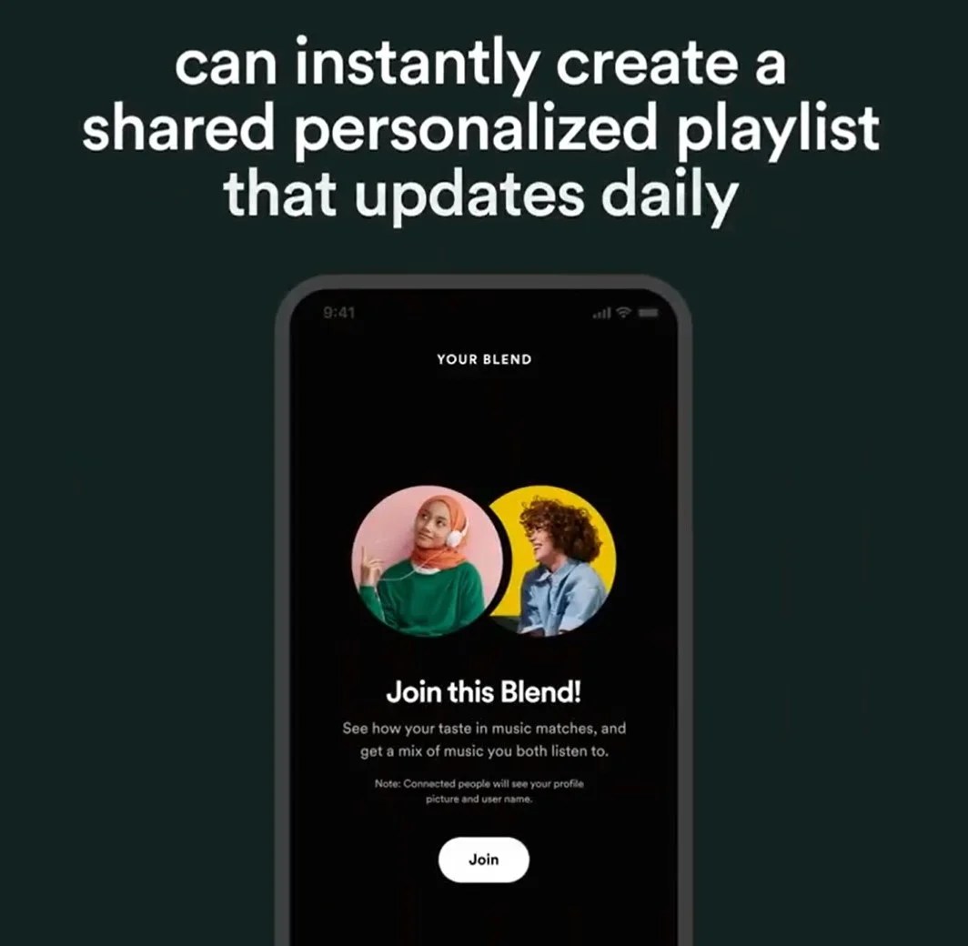 How to make a Spotify Blend playlist create a tracklist