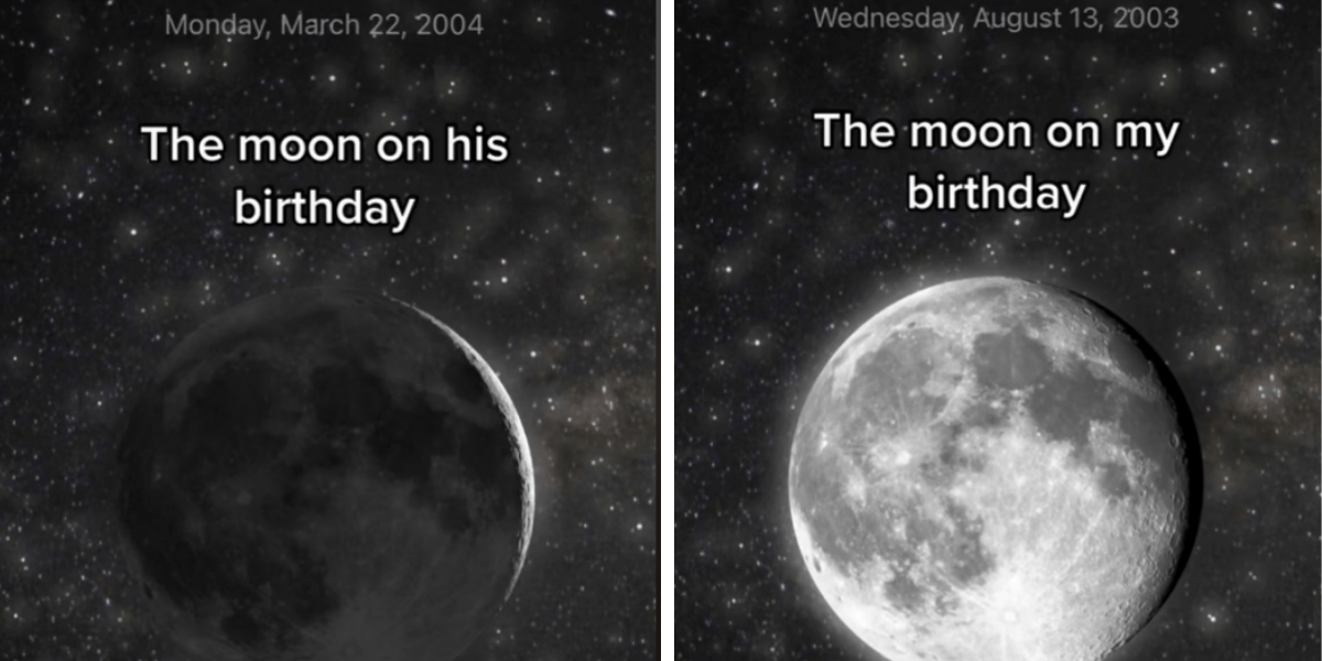 TikTok How to calculate the ‘moon phase on my birthday’