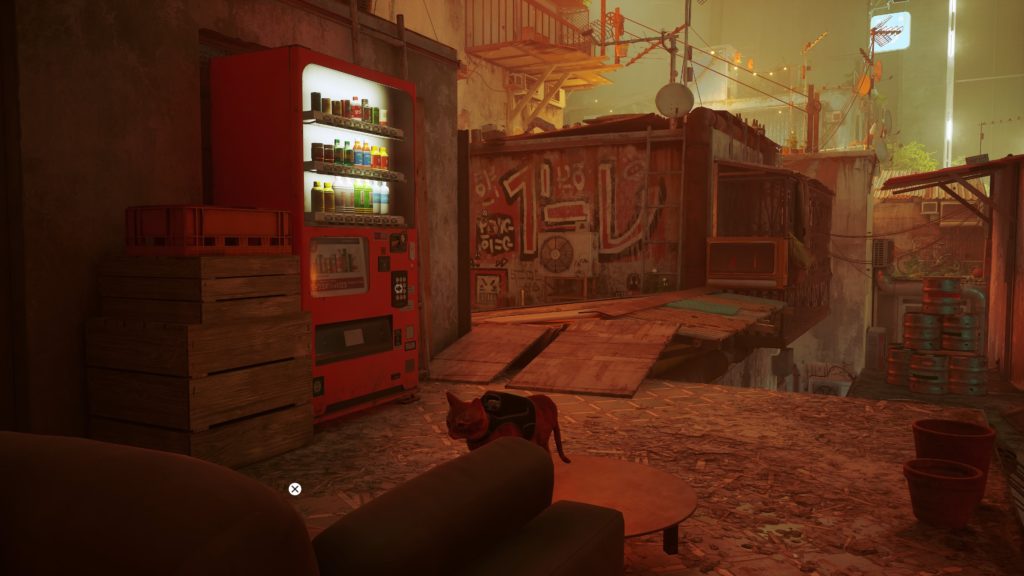Stray Where to find all energy drinks vending machine locations in Slums