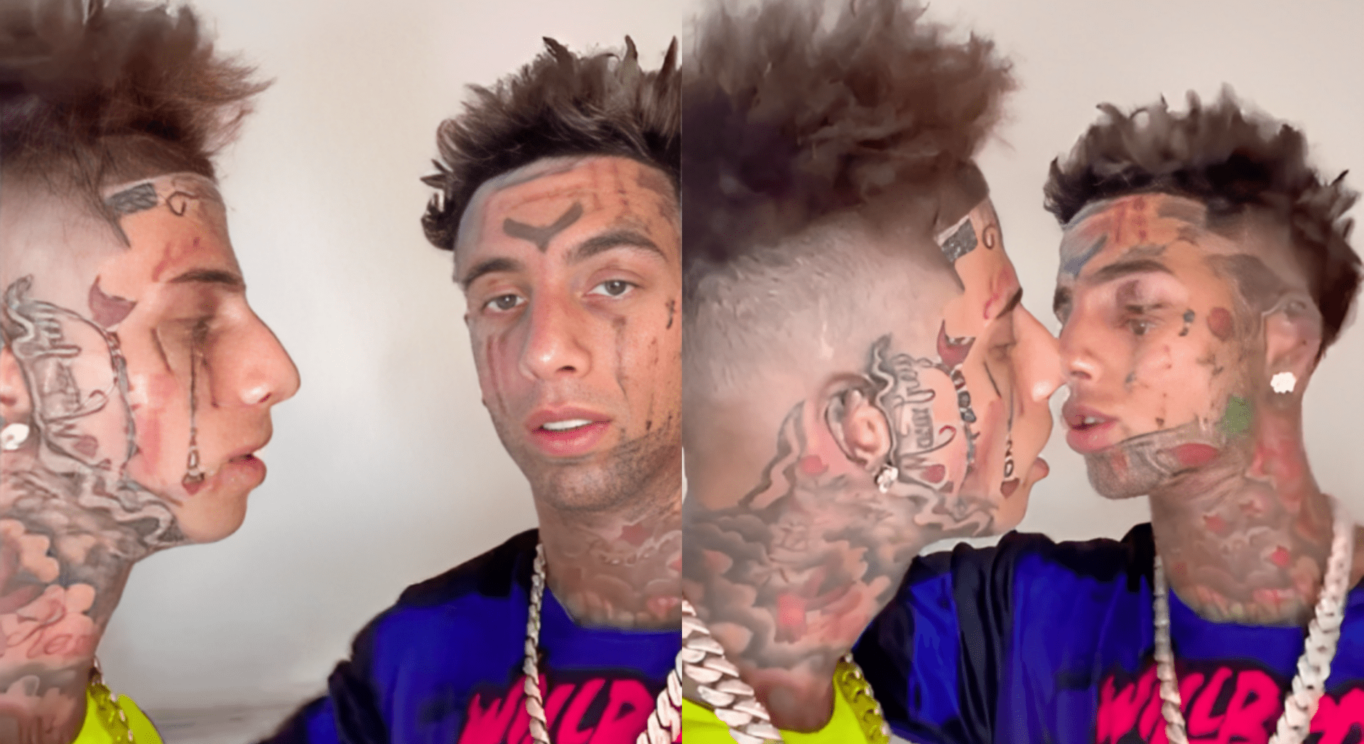 ‘Disturbing’ video of Island Boys kissing has left fans traumatized by