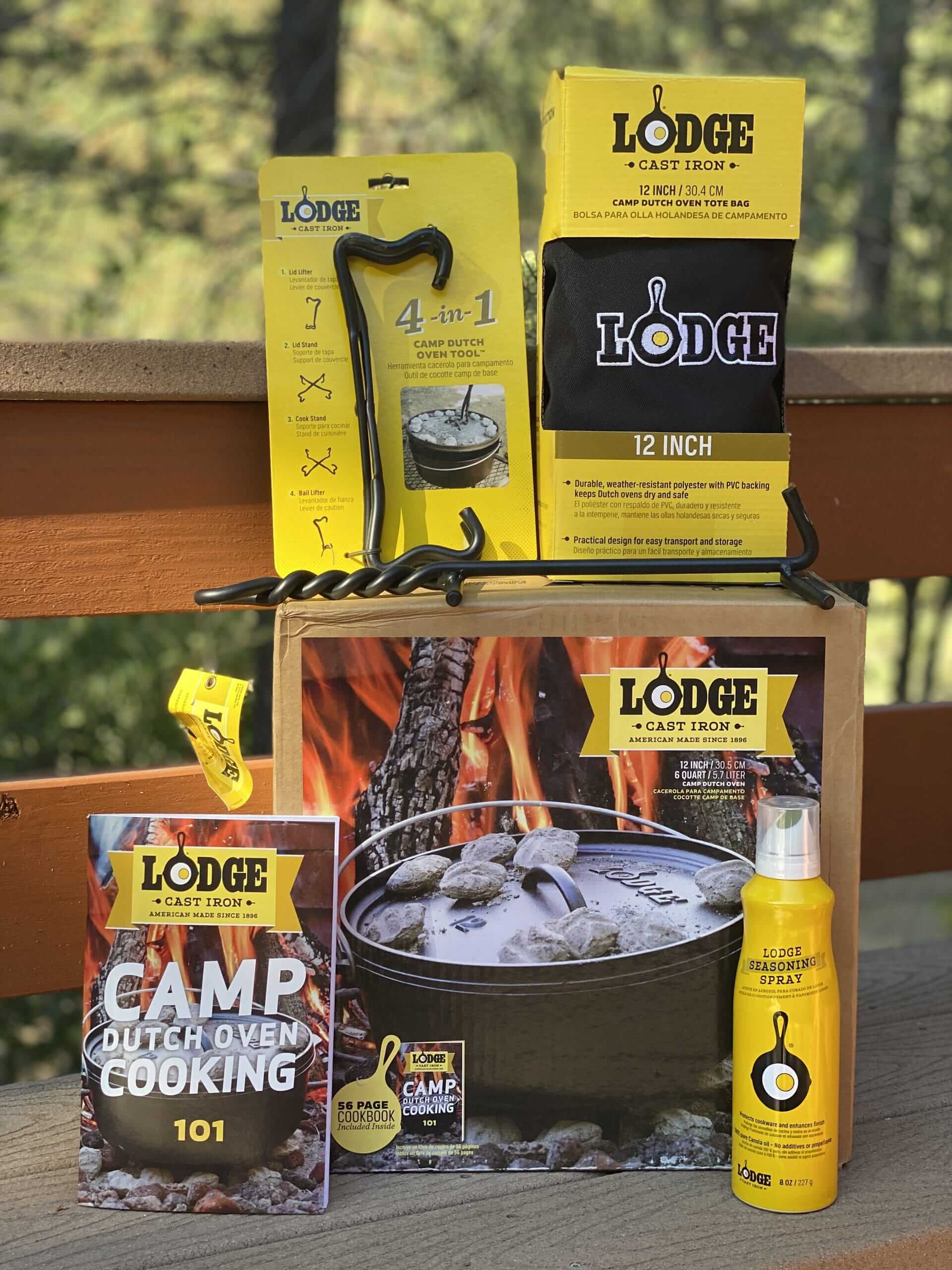 Lodge Camp Dutch Oven Starter Kit by hitched4fun