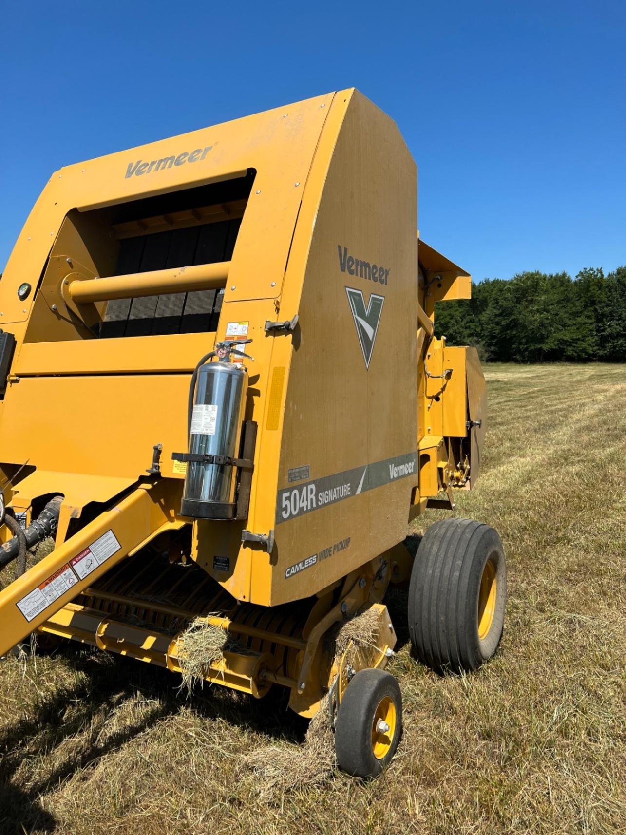 2021 Vermeer 504R Round Baler for sale Stigler, OK