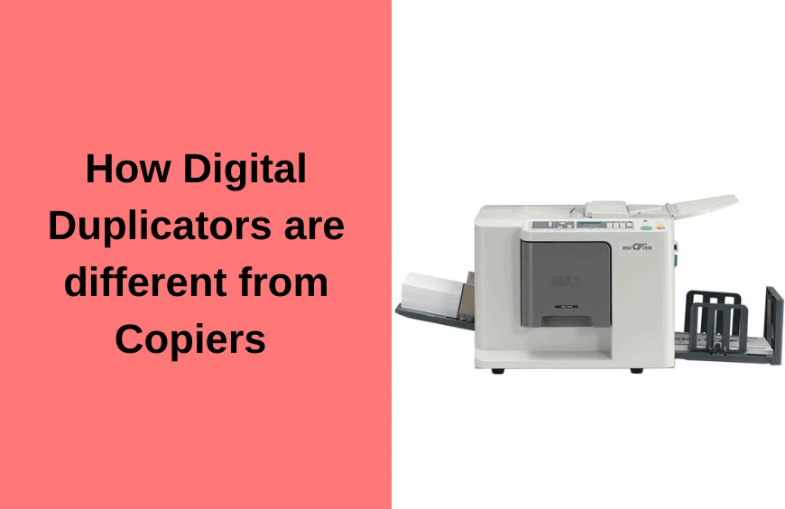 How Digital Duplicator is Different from Copier Hi Tech Blog