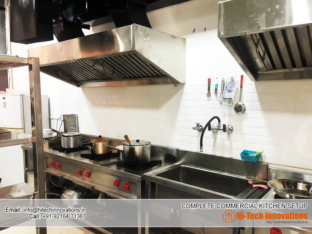 Commercial Kitchen Equipment Manufacturer Chandigarh Mohali Panchkula Haryana Hitech Innovations