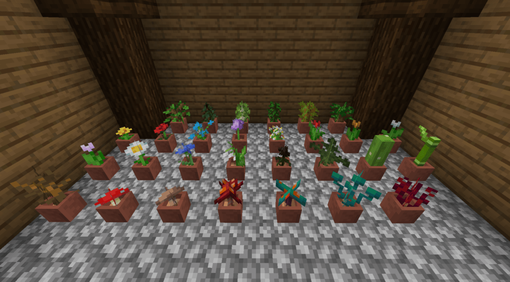 How To Make Flower Pots In Minecraft