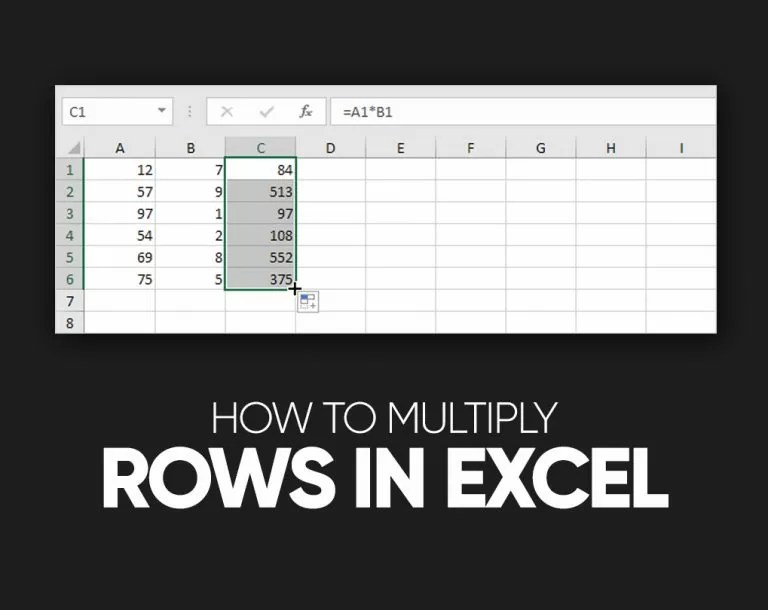 How to Multiply in Excel (Best Ways of Multiplication in Excel)