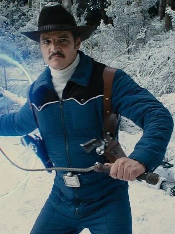 Kingsman Agent Whiskey Jacket Pedro Pascal Kingsman Blue Jacket