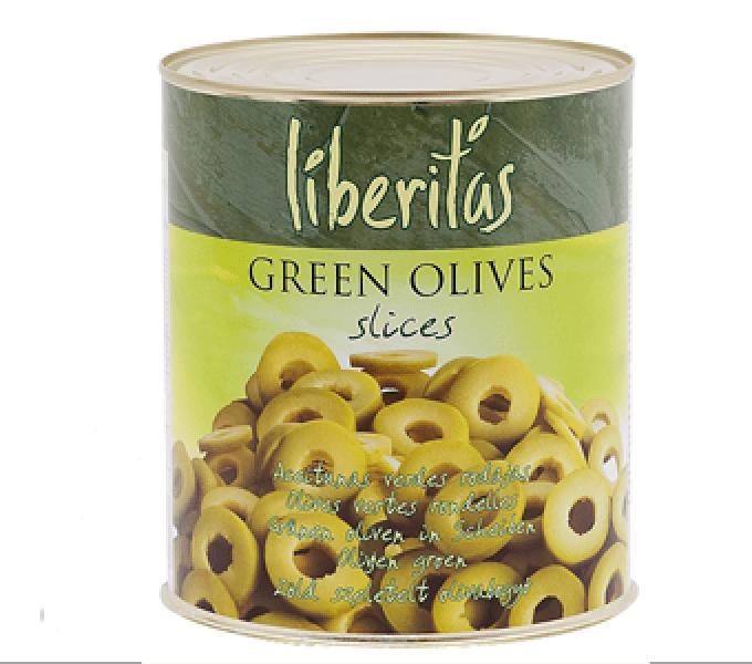 Liberitas Sliced Green Olives Malta Canned Foods Malta Hi Trade