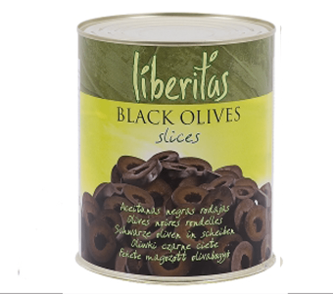 Liberitas Sliced Black Olives Malta Canned Foods Malta Hi Trade