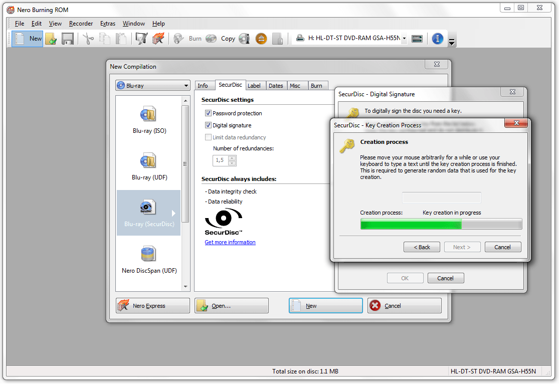 Nero 11 for Windows 7/Vista/XP