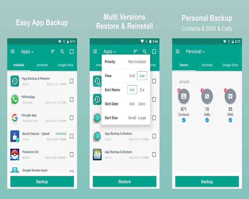 Best Android Application To Backup Data Restore Data. Hitutorials