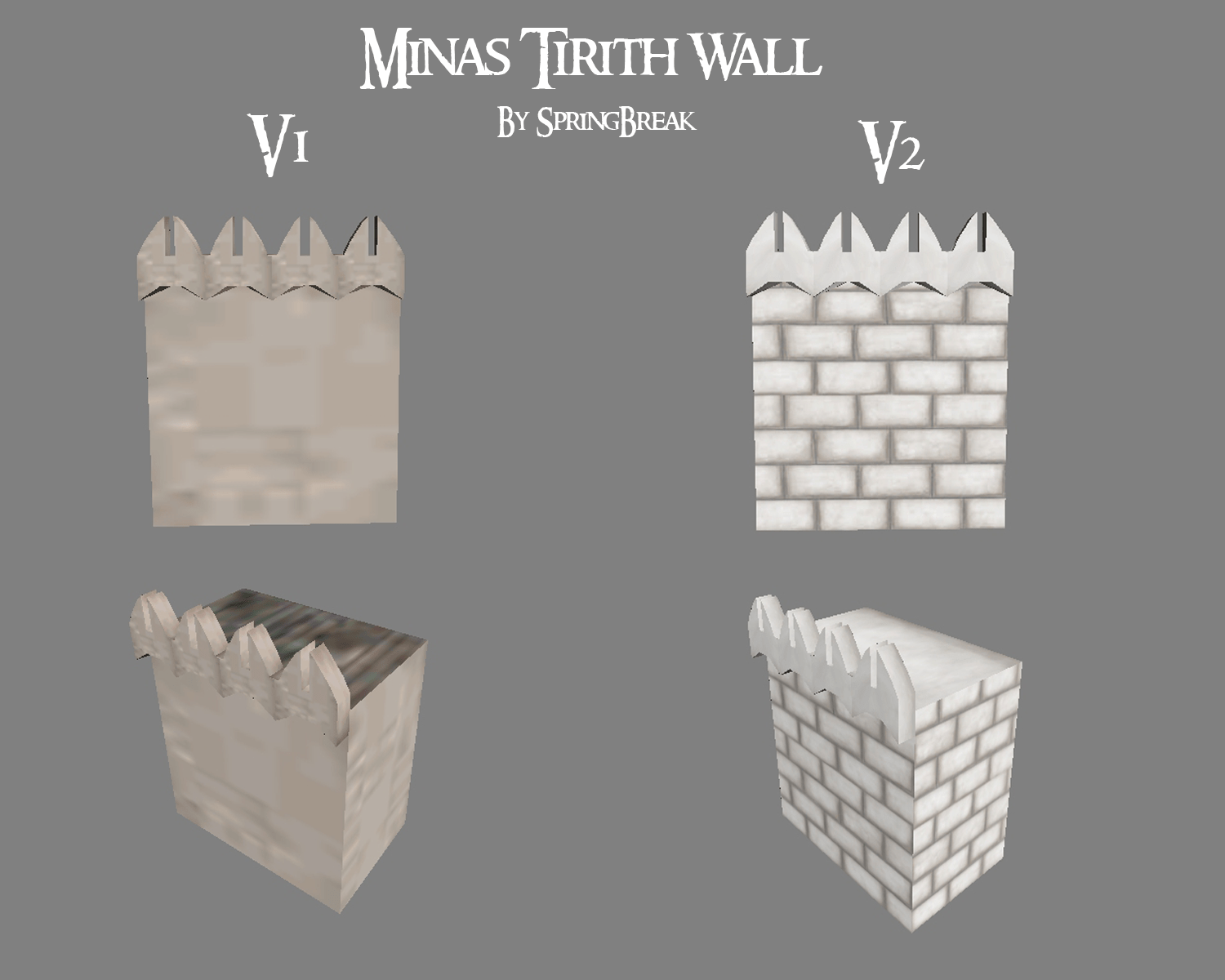 Minas Tirith Wall (SD) HIVE
