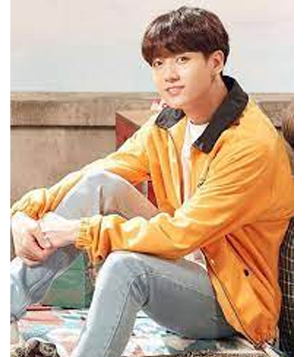 Euphoria Jungkook Apoc Yellow Jacket