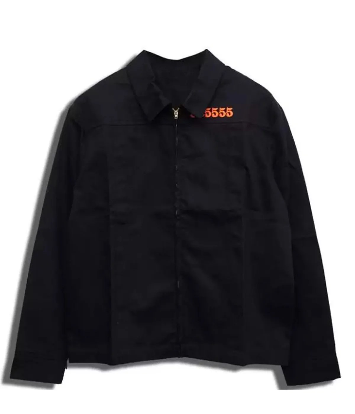 Jail Vlone Jacket Black Denim 55555 Jacket HJacket