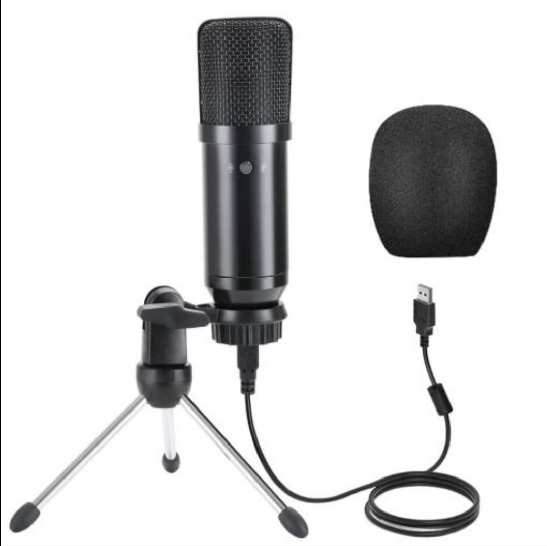 Buy USB Condenser Microphone Tripod Stand Mic Kit Cheap H&J