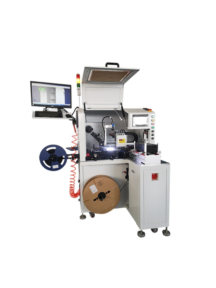 Automatic Tape and Reel Machine for JEDEC Tray Feeding HJC009TR