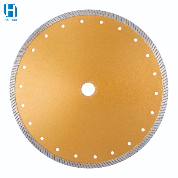 Cold Pressed Sintered Fine Turbo Diamond Saw Blades Precise Cutting For