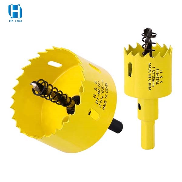 HSS Bimetal Hole Saw Cutter 16250mm For Gypsum Board PVC Board