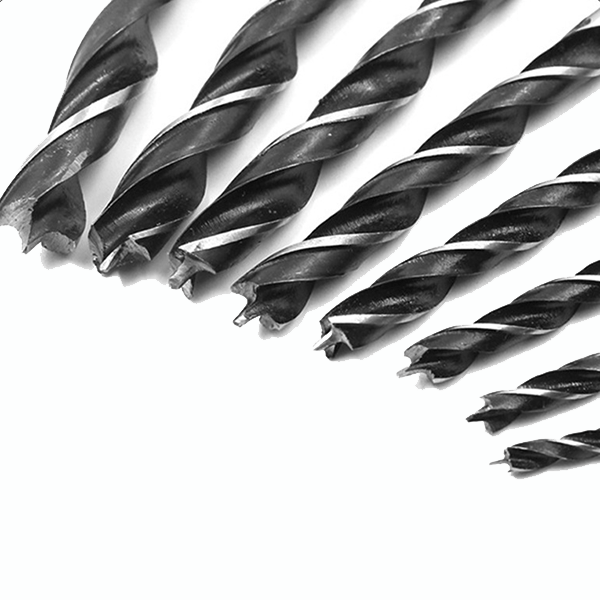 Brad Point Drill Set Wholesale Round Shank Triple Point Woodworking