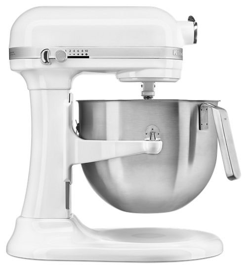 KitchenAid 6.9L/7Q Bowl Lift Stand Mixer White 香港新東方烘焙材料專門店