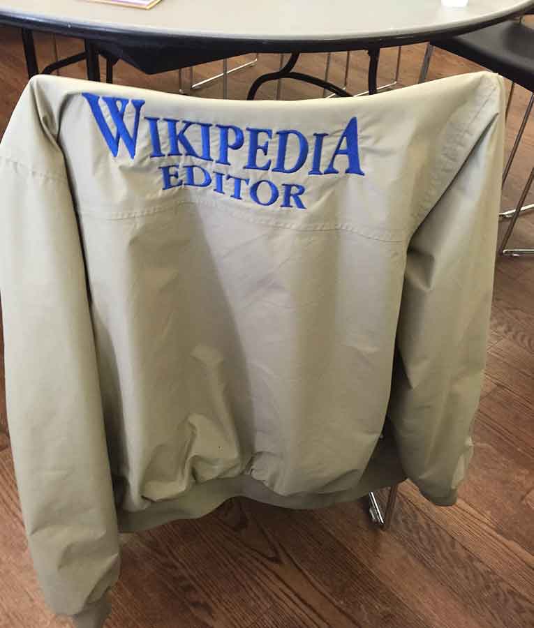 Wikipedia Editor Bomber Jacket for Men's and Women'