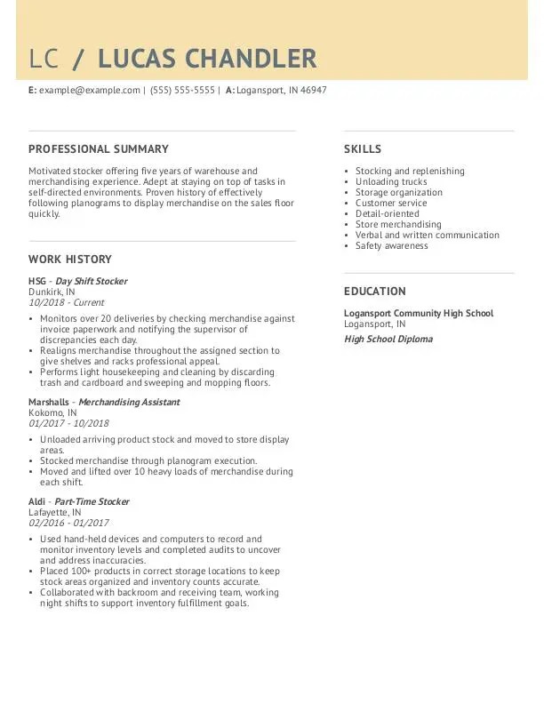 Stocker Free Resume Templates + HowTo Guide