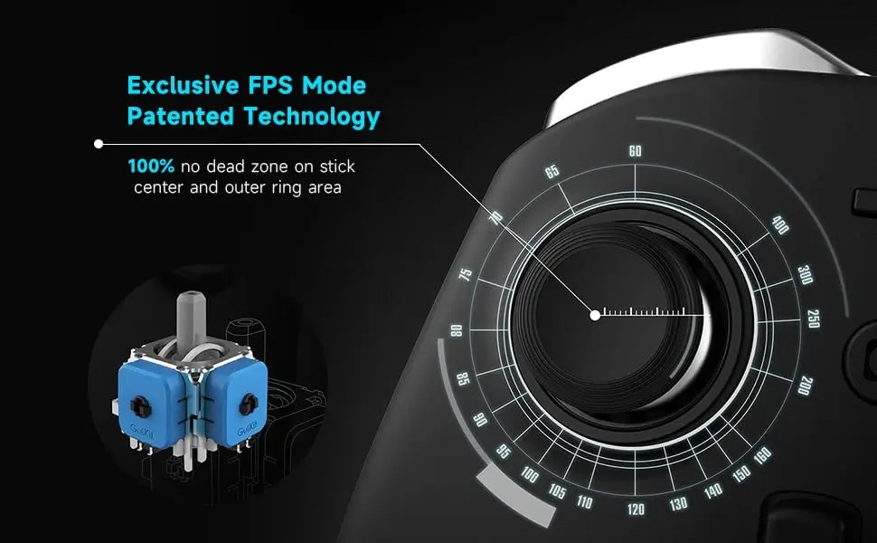 Game controllers with hall effect joystick sensors