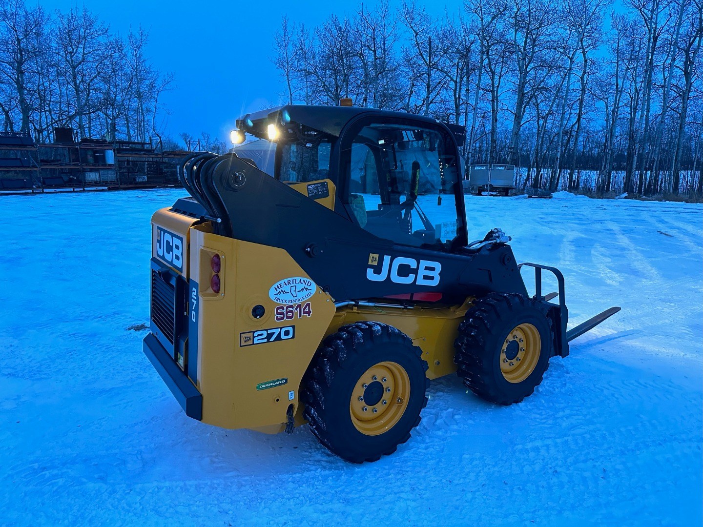 Skidsteer S614 Heartland Truck Rentals Ltd.