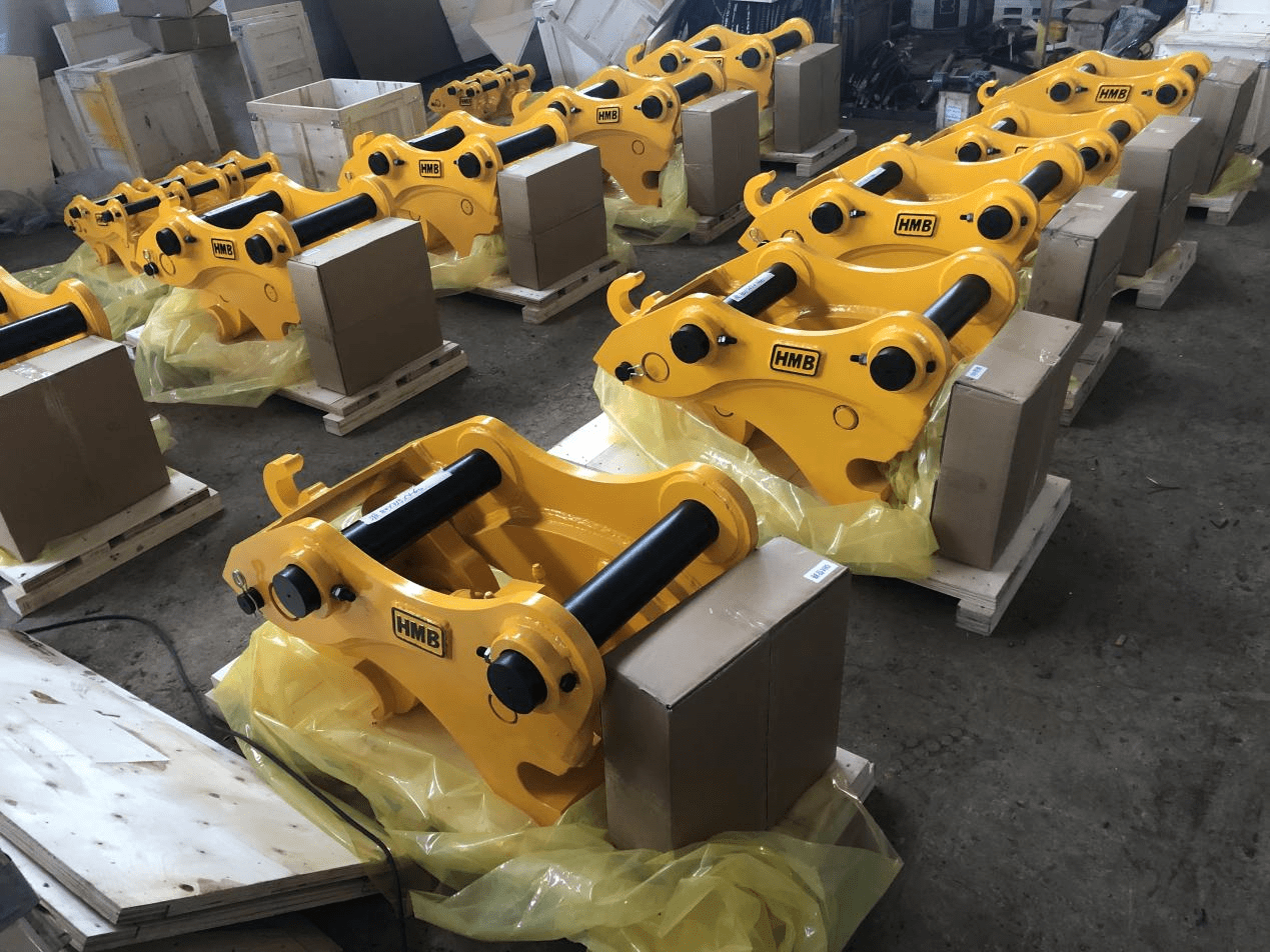 News Excavator Quick Hitch Coupler Cylinder Not Stretching