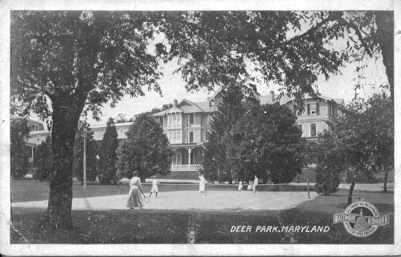 Photo Deer Park Hotel Postcard