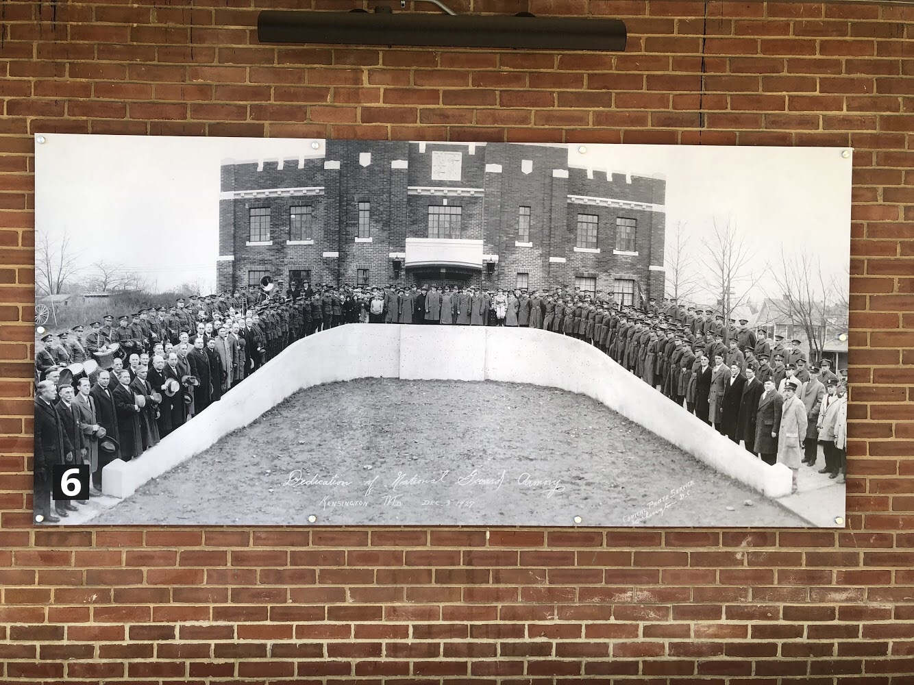 Photo Dedication of the National Guard Armory