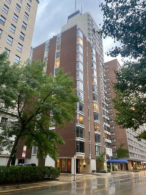 227 East Walton Place Apartment Building Historical Marker