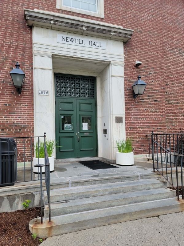 Newell Hall Historical Marker
