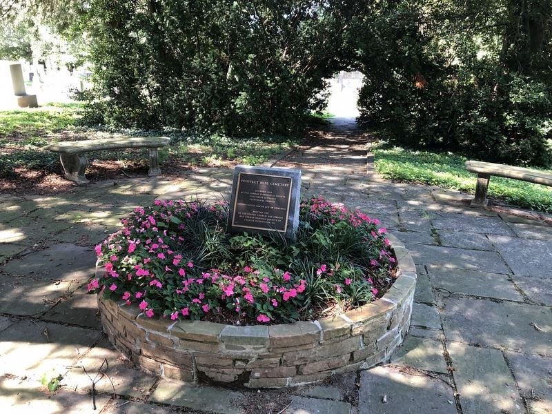 Prospect Hill Cemetery Historical Marker