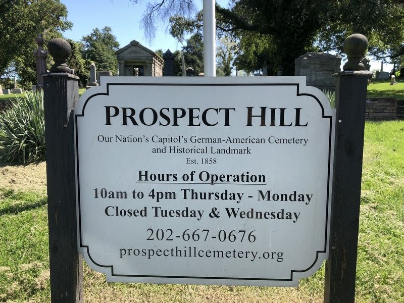 Prospect Hill Historical Marker
