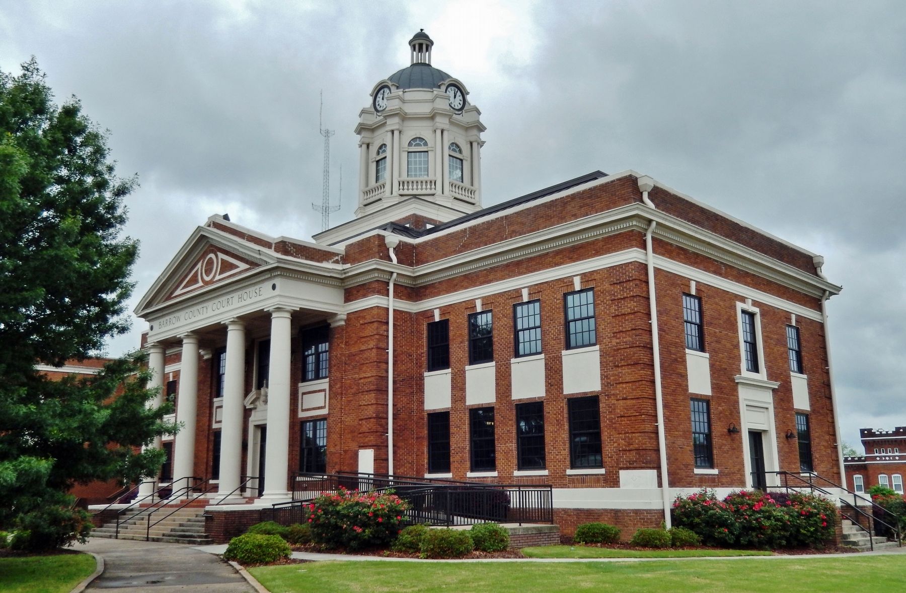 Barrow County Courthouse Historical Marker(03)