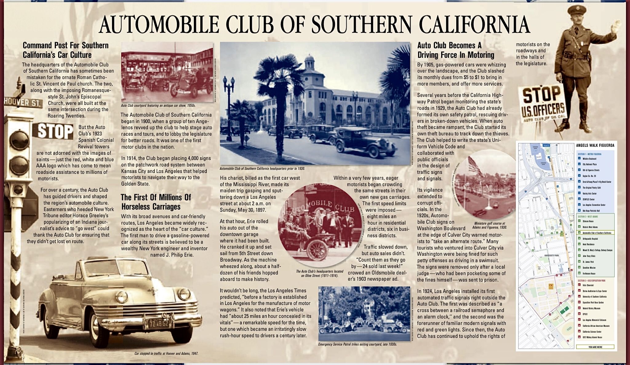 Photo Automobile Club of Southern California Marker