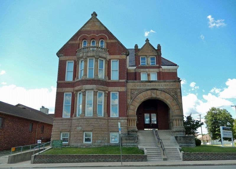 Grundy County Jewett Norris Library Historical Marker