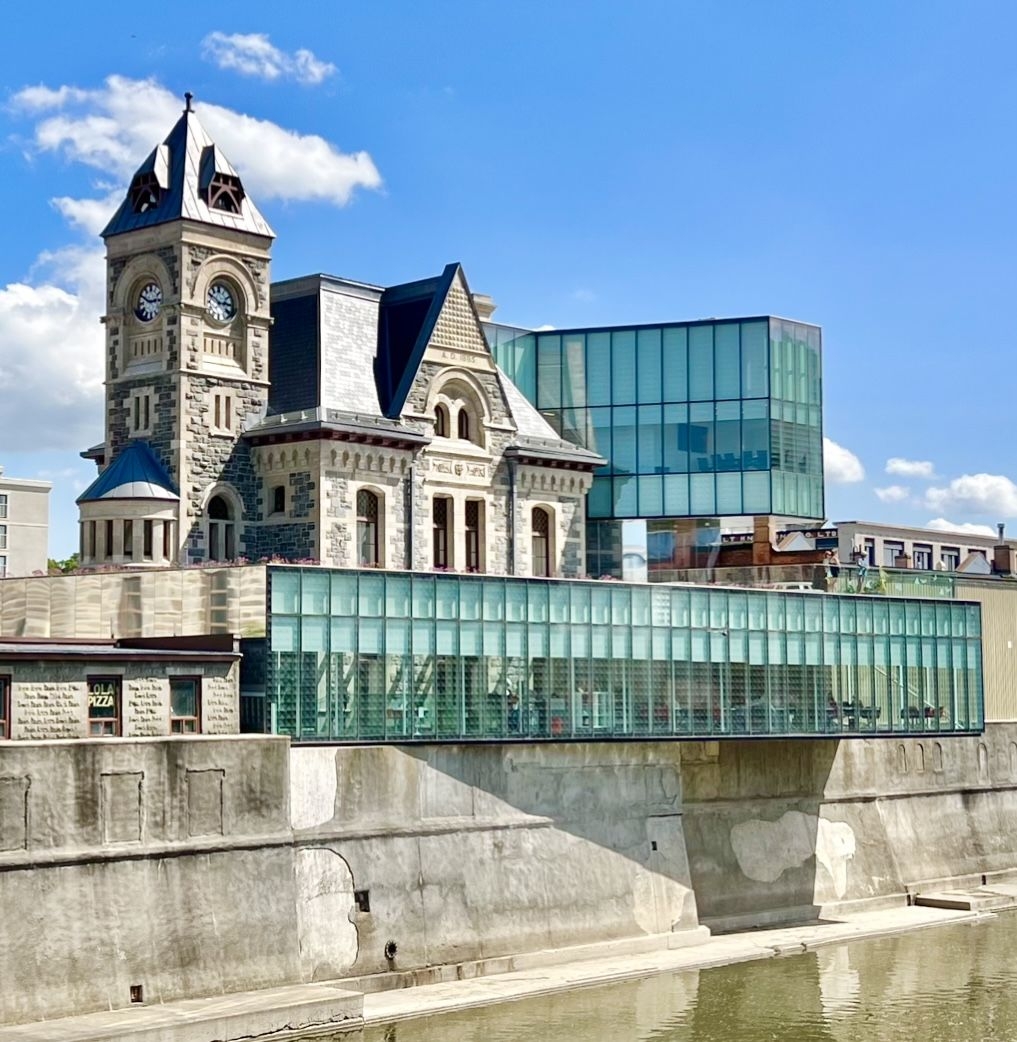 Photo Former Galt Post Office renovated as the Idea Exchange, 2023
