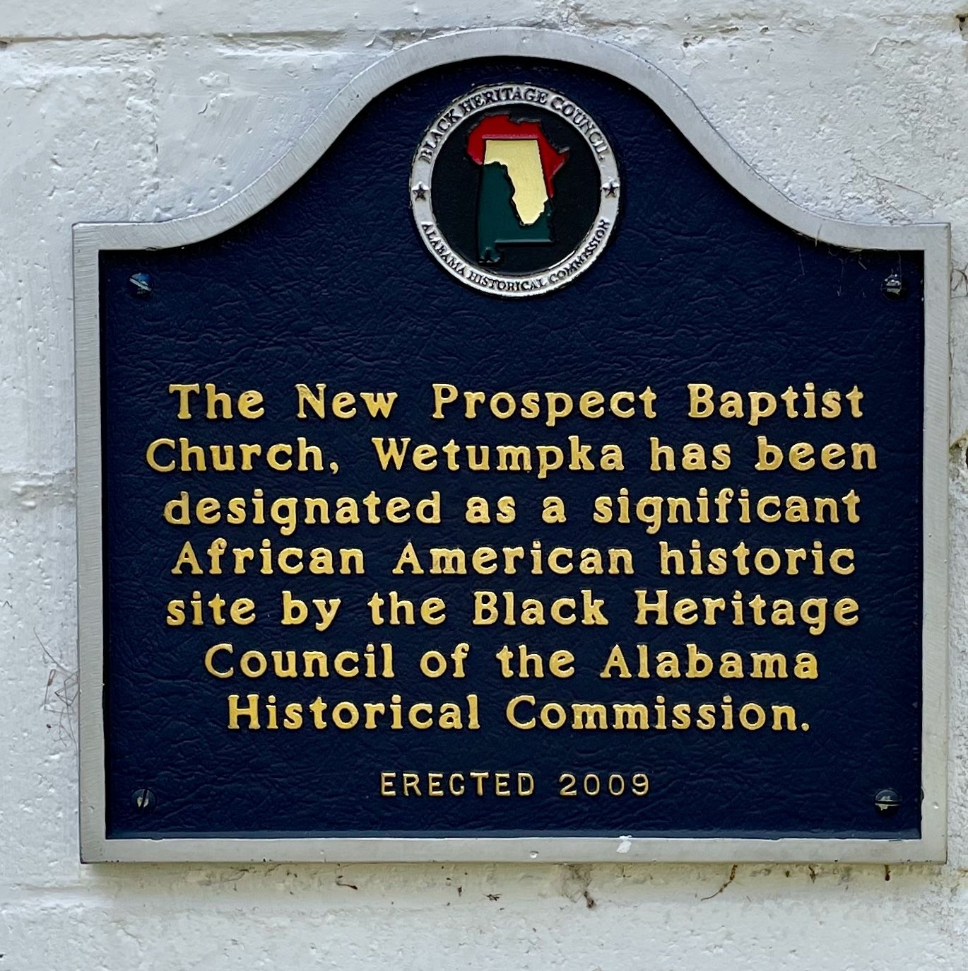 Photo The New Prospect Baptist Church Marker
